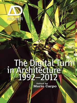 cover image of The Digital Turn in Architecture 1992-2010